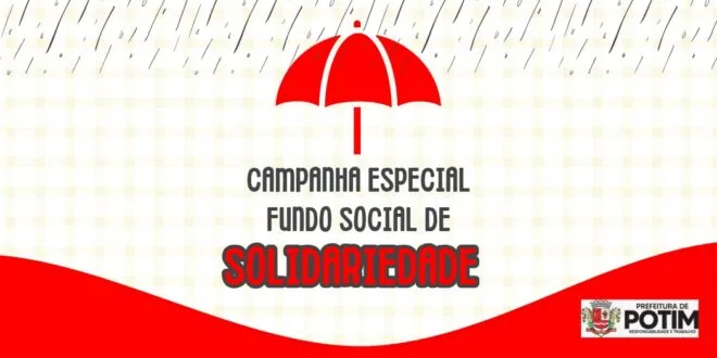 Fundo Social faz campanha para auxiliar famílias atingidas pelas chuvas