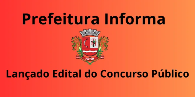 Prefeitura lança Edital para Concurso Público