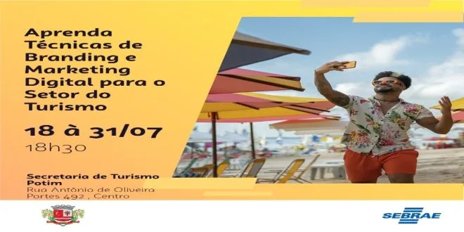 Prefeitura e Sebrae oferecem curso na área de turismo