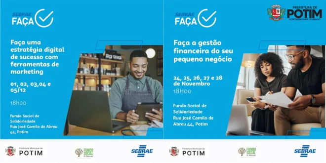 Crescer Juntos: Potim e Sebrae pelo Empreendedorismo