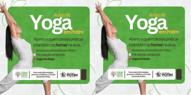 Abertas inscrições para o Curso de Yoga no Fundo Social