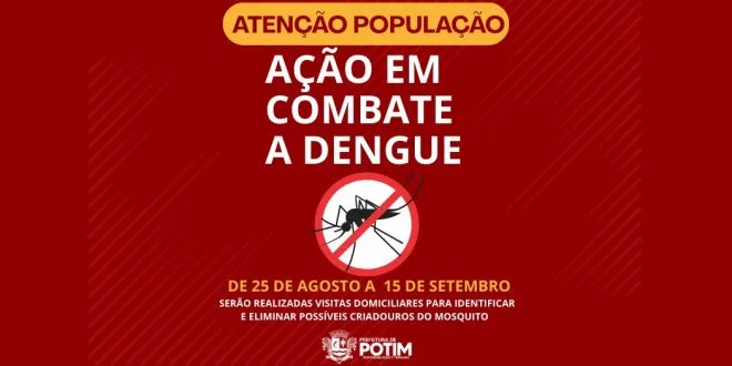 Ação de combate a dengue