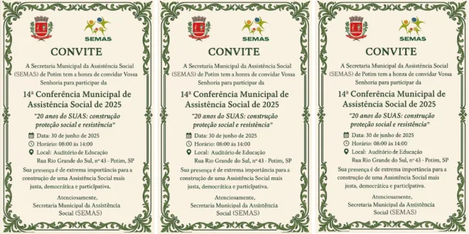 Conferência Municipal de Assistência Social
