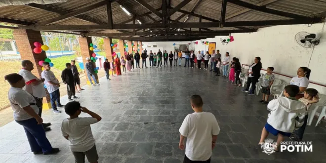 CRAS de Potim inicia atividades com crianças e adolescentes